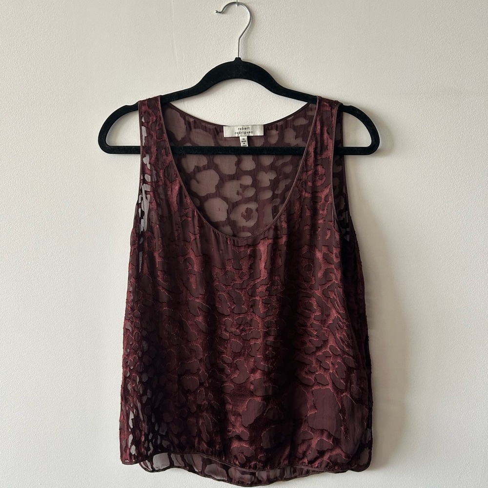 Robert Rodriguez Silk Tank